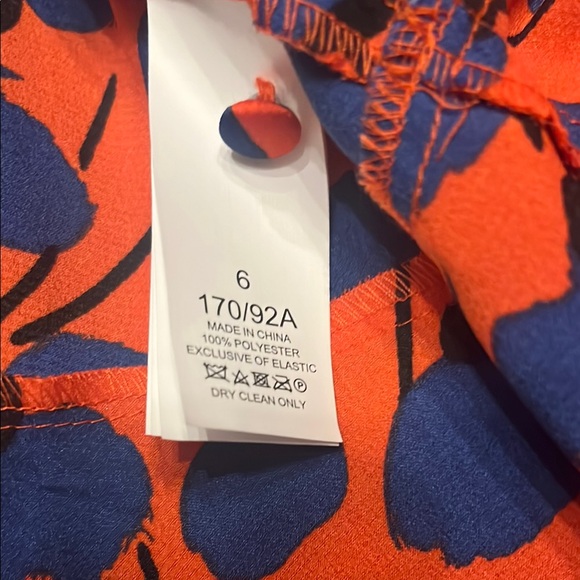 Red Polka Dot Midi Dress with 3/4 Bishop Sleeve - Picture 5 of 5